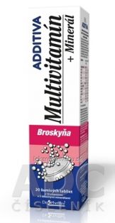 ADDITIVA MULTIVITAMÍN + Minerál, Broskyňa