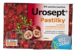 Dr. Müller UROSEPT Pastilky bez cukru