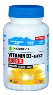 NATUREVIA VITAMIN D3-EFEKT 2000 I.U.