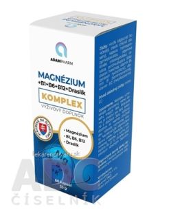 ADAMPharm MAGNÉZIUM+B1+B6+B12+Draslík KOMPLEX