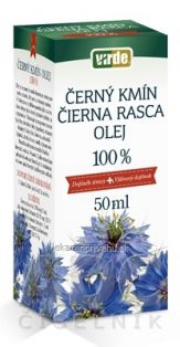 VIRDE ČIERNA RASCA OLEJ 100 %