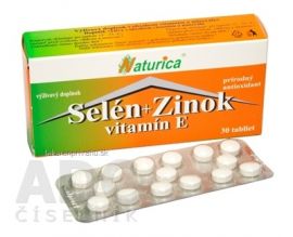 Naturica SELÉN + ZINOK, vitamín E