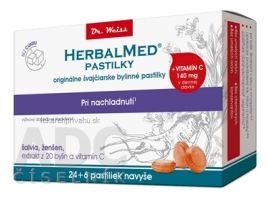 HERBALMED PASTILKY pri nachladnutí - Dr.Weiss