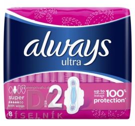 ALWAYS ULTRA SUPER PLUS 8