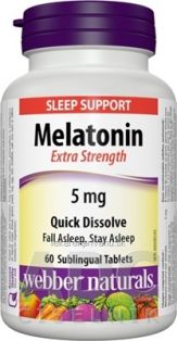 Webber Naturals Melatonin 5 mg