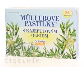 MÜLLEROVE PASTILKY S KAJEPUTOVÝM OLEJOM