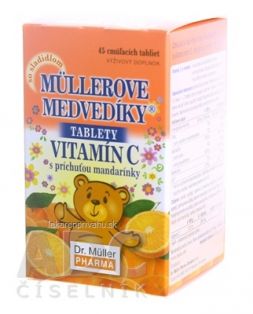 MÜLLEROVE medvedíky - VITAMÍN C