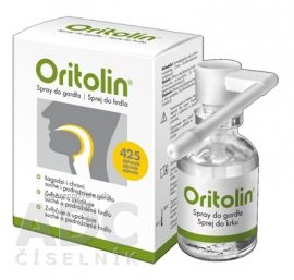 Oritolin sprej do krku - 425 dávok