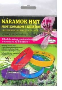 Náramok HMT proti komárom a kliešťom