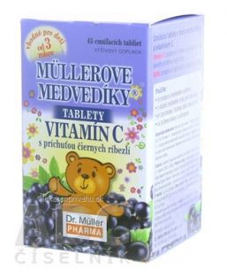 MÜLLEROVE medvedíky - VITAMÍN C