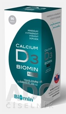 BIOMIN CALCIUM NEO S VITAMÍNOM D3