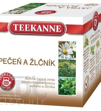 TEEKANNE PEČEŇ A ŽLČNÍK - Dr.Max