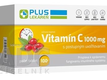 PLUS LEKÁREŇ Vitamín C 1000 mg