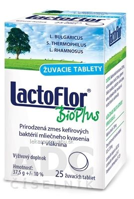 LactoFlor BioPlus žuvacie tablety