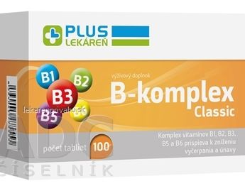 PLUS LEKÁREŇ B-komplex Classic