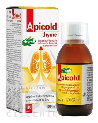 Apicold thyme sirup