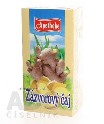 APOTHEKE ZÁZVOROVÝ ČAJ