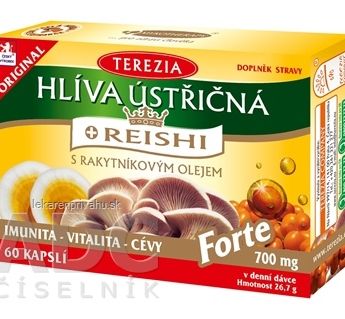 TEREZIA HLIVA USTRICOVITÁ + REISHI