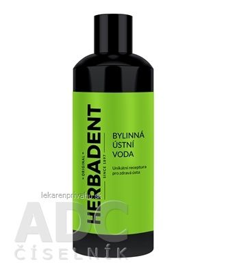 HERBADENT original Bylinná ústna voda NEW