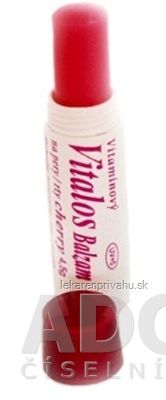 VITALOS Balzam na pery cherry SPF 5