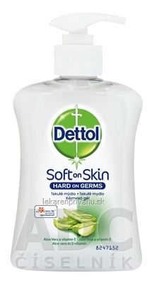 Dettol tekuté mydlo Aloe Vera a vitamín E