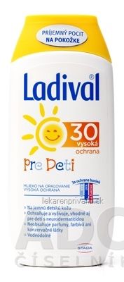 Ladival PRE DETI SPF 30 mlieko