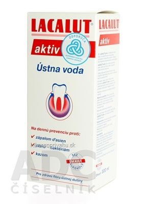 LACALUT AKTIV ÚSTNA VODA