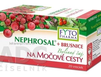 FYTO NEPHROSAL + BRUSNICE na močové cesty