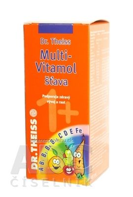 Dr.Theiss MULTI-VITAMOL ŠŤAVA 1+