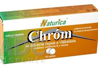 Naturica CHROM so zeleným čajom a vlákninou