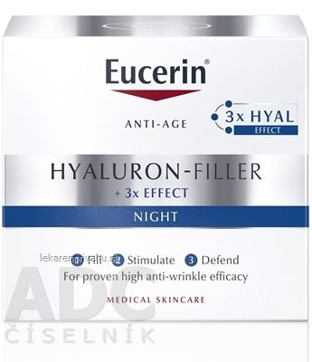 Eucerin HYALURON-FILLER Nočný krém Anti-Age