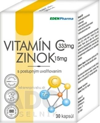 EDENPharma VITAMÍN C + ZINOK