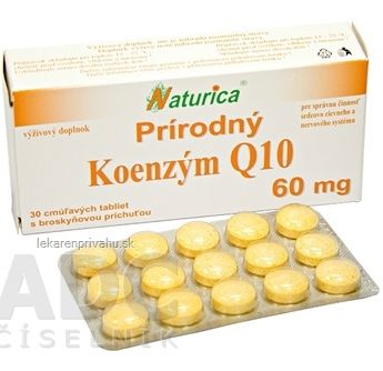 Naturica Prírodný KOENZÝM Q10 60 mg