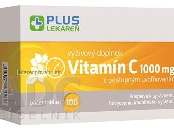 PLUS LEKÁREŇ Vitamín C 1000 mg
