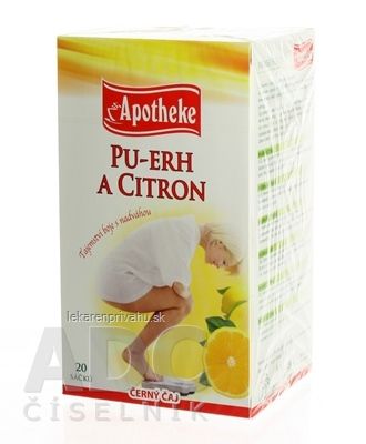 APOTHEKE PREMIER SELECTION ČAJ PU-ERH A CITRÓN