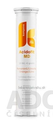 kompava ACIDOFIT MD POMARANČ+LIMETKA