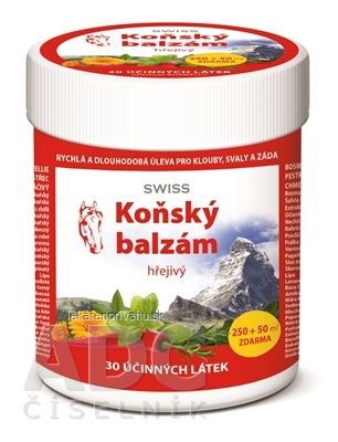 KONSKÝ BALZAM SWISS hrejivý