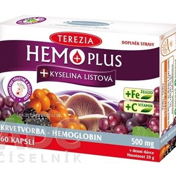 TEREZIA HEMOPLUS + KYSELINA LISTOVÁ