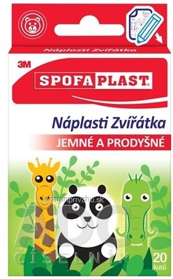 3M SPOFAPLAST č.114 Náplasti ZVIERATKÁ