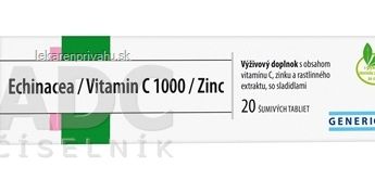 GENERICA Echinacea/Vitamin C 1000/Zinc
