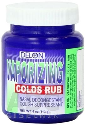 DELON VAPORIZING COLDS RUB