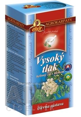 AGROKARPATY VYSOKÝ TLAK čaj s hlohom