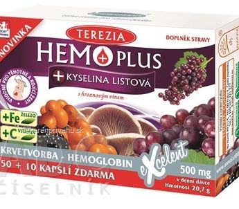 TEREZIA HEMOPLUS + KYSELINA LISTOVÁ