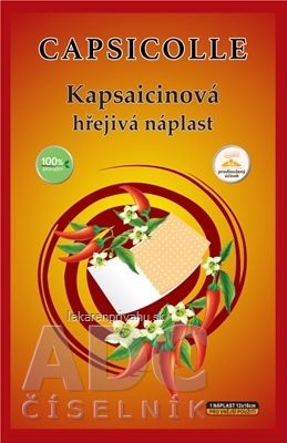 Kapsaicínová hrejivá náplasť CAPSICOLLE