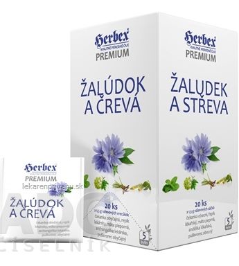 HERBEX Premium ŽALÚDOK A ČREVÁ