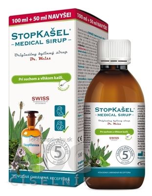 STOPKAŠEĽ Medical sirup Dr. Weiss