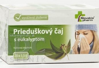 Slovakiapharm Prieduškový čaj s eukalyptom