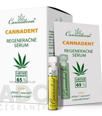 Cannaderm CANNADENT regeneračné sérum