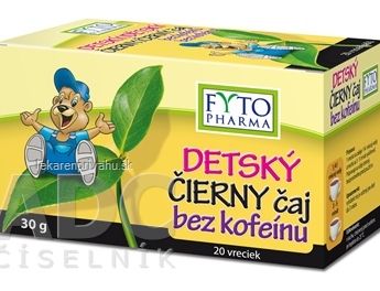 FYTO DETSKÝ ČIERNY čaj bez kofeínu