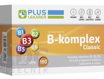 PLUS LEKÁREŇ B-komplex Classic